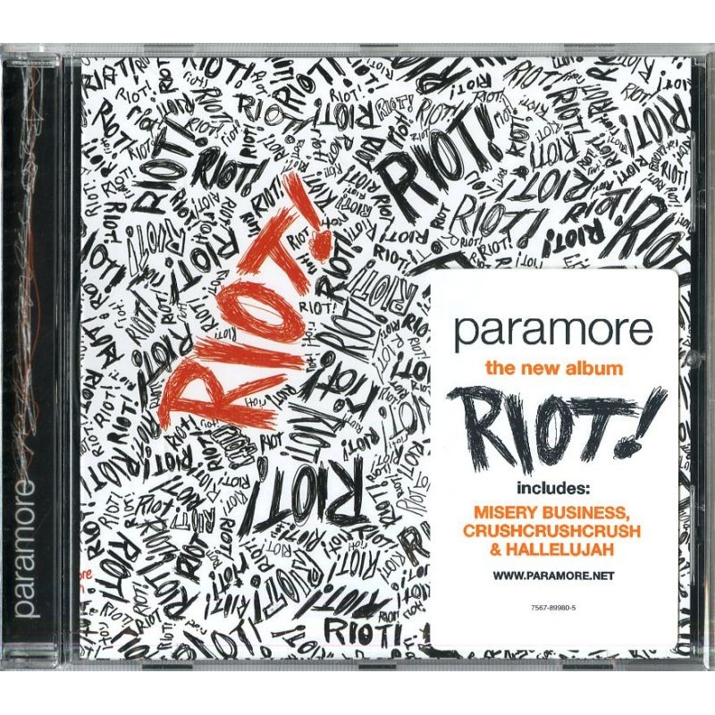 PARAMORE - Riot!, Shop online cd, dvd, lp, bluray