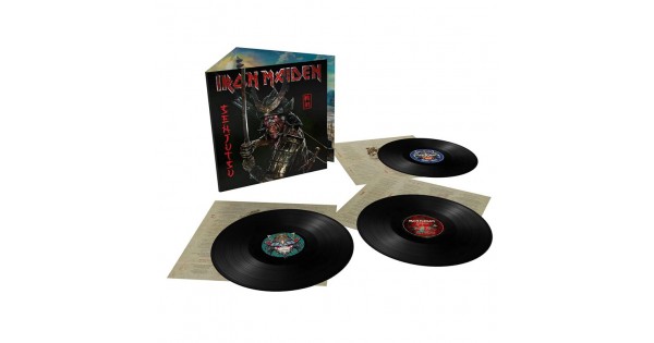 IRON MAIDEN - Senjutsu (180 Gr. Deluxe Heavyweight Triple Black Vinyl)  online, Vendita online cd, dvd, lp, bluray