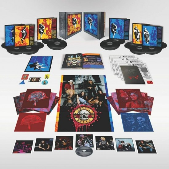 GUNS N ROSES - Use Your Iillusion I & Ii(super Deluxe Edt. 12 Lp + B.ray + Booklet 100 Pg. Ltd)