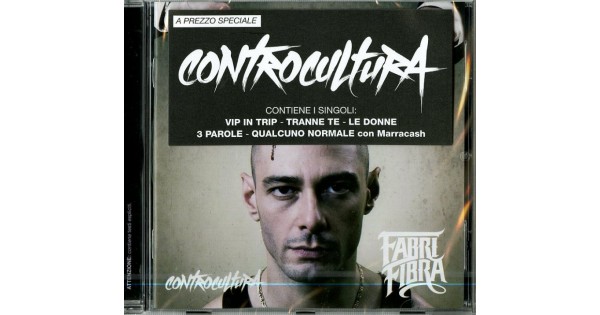 FABRI FIBRA - Controcultura online, Vendita online cd, dvd, lp, bluray