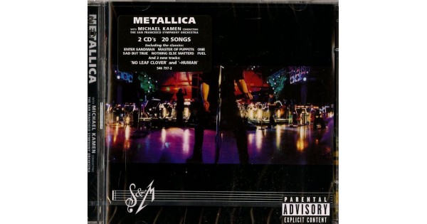 METALLICA - S&m online, Vendita online cd, dvd, lp, bluray