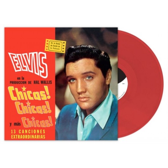 PRESLEY ELVIS - Chicas! Chicas! Y Mas Chicas! (vinyl Red Limited Edt.)