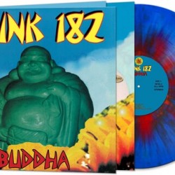 BLINK 182 - Buddha - Blue/red Splatter