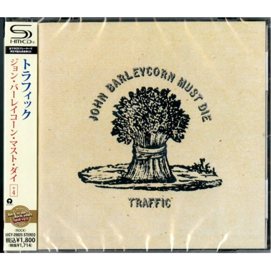 TRAFFIC - John Barleycorn Must Die (shm-cd/w/4 Bonus Tracks/1999 Remastering)