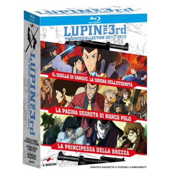 Lupin Iii - Tv Movie Collection ''2011 - 2013'' (box 3 Br)